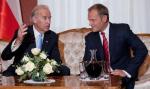Wiceprezydent Biden podczas spotkania z premierem Tuskiem