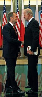 Donald Tusk i Joseph Biden 