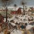 Pieter Brueghel de Jonge  Volkstelling te Bethlehem, 1605-1610 