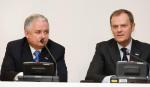 Lech Kaczyński i Donald Tusk