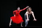 Dominika Krysztoforska i Sergey Popov w scenie do kantaty 