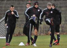 Trening zawodników Bayernu MonachiumBigger
