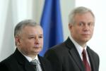 Jarosław Kaczyński i Marek Jurek (2007 r.)