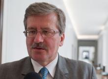 Marszałek Semu Bronisław KomorowskiBigger