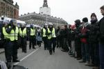 Zdjęcie z poniedziałkowego protestu w Kopenhadze