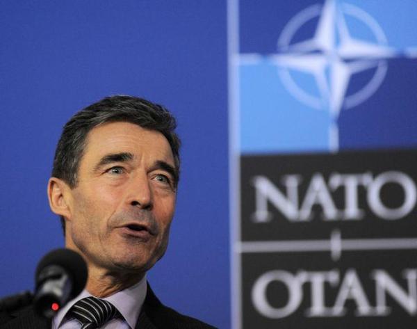 Sekretarz generalny NATO Anders Fogh Rasmussen