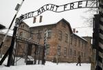 Brama muzeum w Auschwitz-Birkenau 