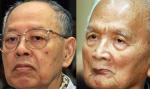 Ieng Sary (z lewej), Nuon Chea