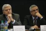 Lech Gardocki pierwszy prezes Sądu Najwyższego i Mirosław Jaroszewski sędzia Wojskowego Sądu Okręgowego w Warszawie