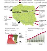 Idealnym rozwiązaniem byłoby sprowadzanie z Rosji tylko  ok. 40 proc. potrzebnego surowca. Z innych kierunków powinno pochodzić kolejne 30 proc. oraz ok. 30 proc. – z polskich złóż.