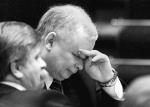 Pojawiające się czasem w PiS deklaracje wiary w zwycięstwo  są tylko rytuałem.  Na zdjęciu Jarosław Kaczyński, grudzień 2008 r.