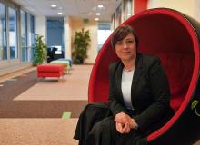 Grażyna Rzehak z Unilever Polska chętnie korzysta z telekonferencji i wideokonferencji, które pozwalają oszczędzić czasBigger