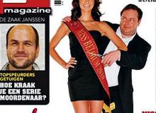 Kontrowersyjna okładka z miss Cilou Annys (www.p-magazine.be)Bigger