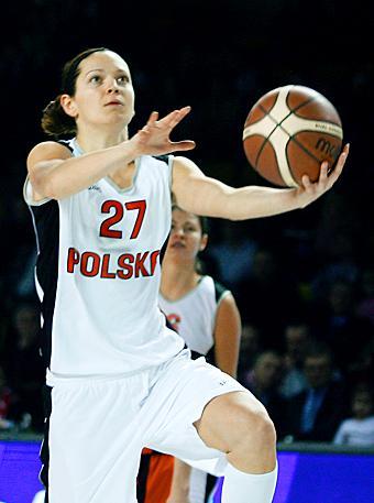 Justyna Żurowska, reprezentantka kraju i kapitan AZS PWSZ Gorzów