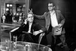 Tomasz Sianecki (z lewej) i Grzegorz Miecugow na planie programu „Szkło kontaktowe”