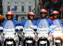 Policja w Brukseli. Fot. e3000Bigger