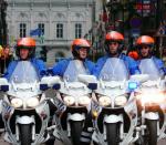 Policja w Brukseli. Fot. e3000