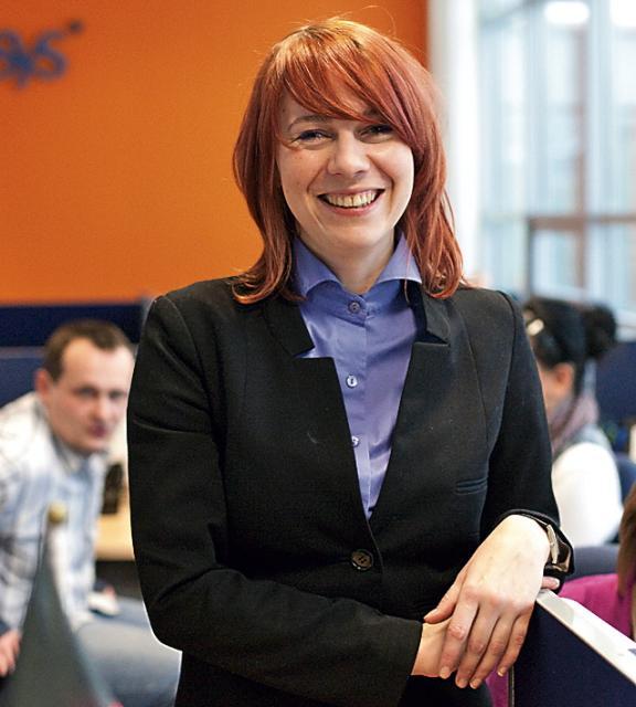 Marzena Kardas, dyrektor w Infosys BPO twierdzi, że praca  w centrum usług biznesowych daje mnóstwo możliwości rozwoju