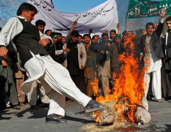 Afghanistan. Protest