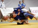 w białym stroju Katarzyna Pułkośnik, kat. 48 kg, reprezentacja Polski