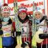 Od lewej: Justyna Kowalczyk, Marit Bjoergen, Therese Johaug