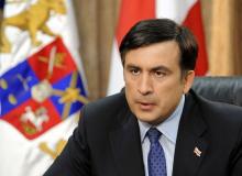 Prezydent Gruzji Micheil SaakaszwiliBigger