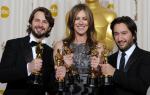 Złota trójka, czyli Kathryn Bigelow  ze swym scenarzystą Markiem Boalem (na zdjęciu  po lewej)  i producentem Gregiem Shapiro
