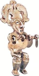 Figurka ze statku „Nuestra Senora de Atocha” jest wykonana w całości ze złota.