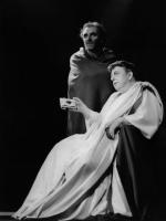 Teatr Współczesny w Warszawie 1987, reż. Maciej Englert; Poncjusz Piłat - Mariusz Dmochowski, Afraniusz - Janusz R. Nowicki; fot. Andrzej Krynicki