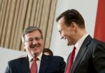 Bronisław Komorowski i Radosław Sikorski