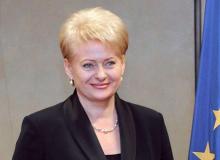 Prezydent Litwy Dalia GrybauskaiteBigger