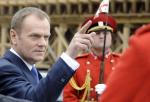 Donald Tusk podczas czwartkowej wizyty w Gruzji