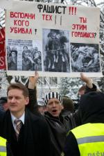 Protest etnicznych Rosjan