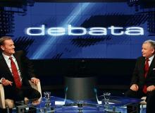 Pielęgniarka Ewa i jej zarobki były jednym z tematów debaty Donalda Tuska i Jarosława Kaczyńskiego w październiku 2007 r.Bigger