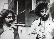 Stanisłąw Pyjas i Bronisław Wildstein (zdjecie z 1976 roku)Bigger
