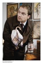 Maciej Stuhr w roli agenta SB; Mistyfikacja, Foto Glinka-Agency/ Syrena Films