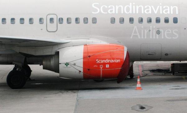 Samolot Scandivavian Airlines