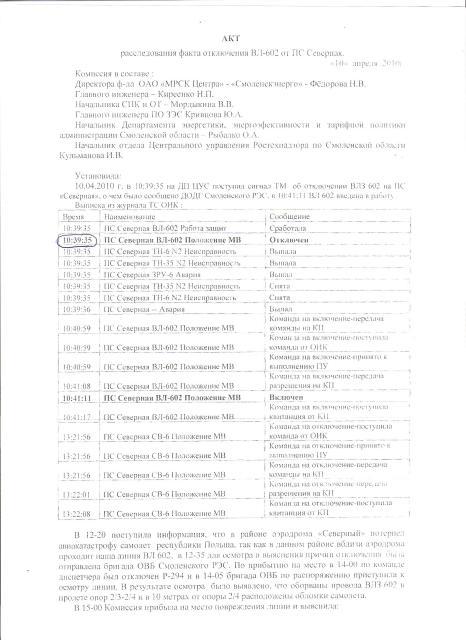 Dokument smoleńskiej elektrowni