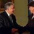 Prezydent Lech Kaczyński twardo popierał Związek Polaków na Białorusi z Andżeliką Borys na czele (zdjęcie z października 2008 r.)