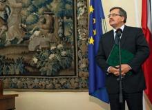 Bronisław Komorowski twierdzi, że nie znalazł powodów, by skierować nowelizację do Trybunału KonstytucyjnegoBigger