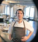 Rene Redzepi, szef Nomy,  w swojej restauracji