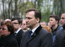 Radosław Sikorski na Cmentarzu RakowickimBigger