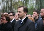 Radosław Sikorski na Cmentarzu Rakowickim