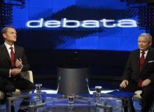 W 2007 r. doszło do debaty Donald Tusk - Jarosław Kaczyński, która zdaniem wielu ekspertów wpłynęła na wynik wyborówBigger