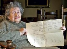 Pożółkła kartka z drzewem genealogicznym rodów Niemirowskich, Merwińskich i Borowskich stała się dla Zofii Teligi-Mertens wskazówką przy sprowadzaniu do Polski kolejnych rodzin z Kazachstanu  Bigger