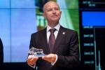 Andrzej Klesyk, prezes zarządu PZU w dzień debiutu spółki na GPW