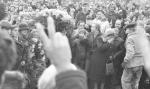 1982 r - pogrzeb pobitego przez ZOMO Stanisława Królika