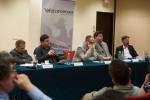 Od lewej: Piotr Zaremba, Robert Krasowski, Paweł Lisicki, Piotr Semka, Paweł Wroński