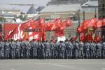 Przemarsz komunistów w Moskwie