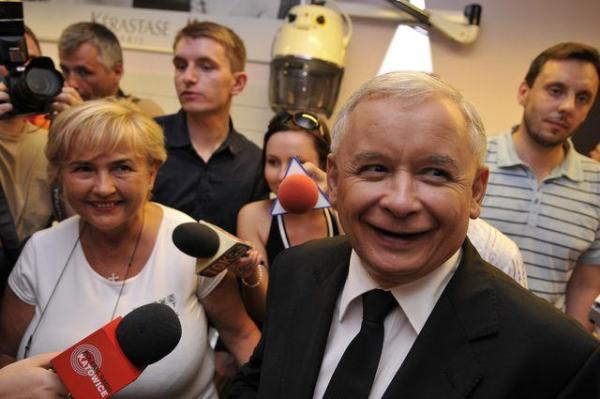 Jarosław Kaczyński na wyborczym szlaku
